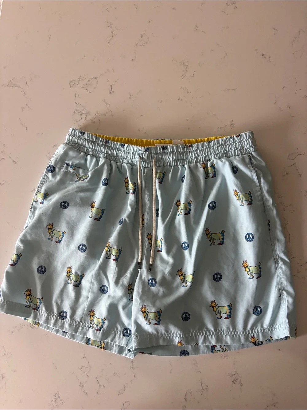 GOAT USA Men’s XL lined swim trunks